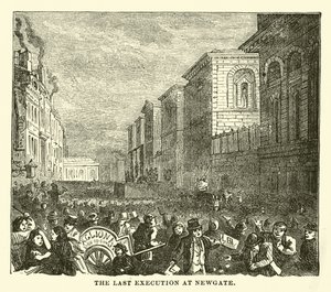 De laatste executie in Newgate