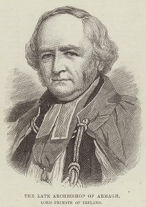 De overleden Aartsbisschop van Armagh, Lord Primate van Ierland door English School