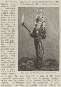 De overleden Dr. W Price, van Llantrissant door English School