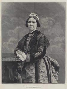 De overleden Madame Lind-Goldschmidt, Jenny Lind door English School