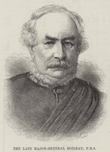 De overleden Generaal-Majoor Boileau, FRS
