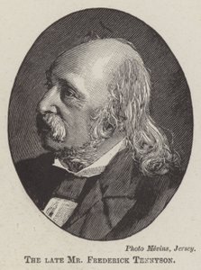 De overleden Mr Frederick Tennyson