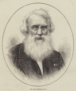 De overleden professor Morse (gravure) door English School