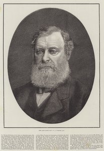 De overleden zeer eerbiedwaardige W E Forster, MP door English School