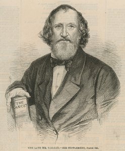 De overleden Thomas Wakley, MP voor Finsbury en oprichter van The Lancet