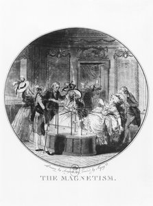 Het magnetisme, 1785 door English School