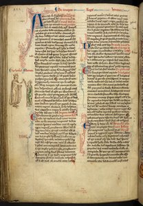 Het huwelijk van Hendrik III en Eleonora van Provence uit de Historia Anglorum, Matthew Paris
