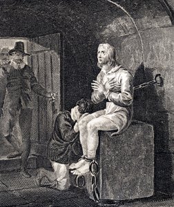Het martelaarschap van de heer John Philpot, aartsdiaken van Winchester door English School