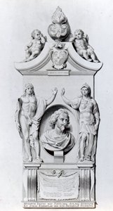 Het monument van Sir Robert Ayton, 1798 door English School