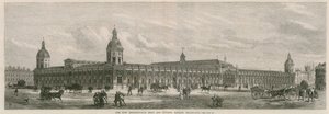 De nieuwe Metropolitaanse vlees- en pluimveemarkt, Smithfield door English School
