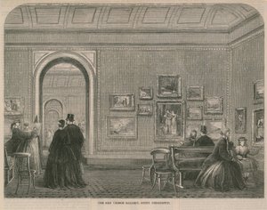 De nieuwe Vernon Galerij in South Kensington door English School