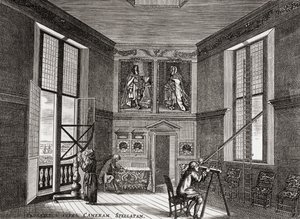 De oude observatiekamer, Greenwich, uit A Short History of the English People door J. R. Green, gepubliceerd in 1893