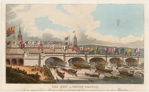 De opening van de nieuwe London Bridge