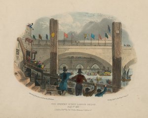 De opening van de nieuwe London Bridge door English School
