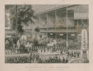Opening van de Grote Tentoonstelling door Hare Majesteit Koningin Victoria, 1 mei 1851 door English School