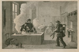 Het ontvangsthuis van de Royal Humane Society