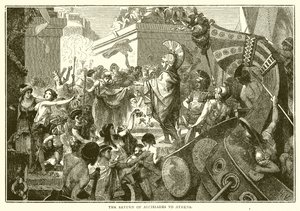 De Terugkeer van Alcibiades naar Athene door English School
