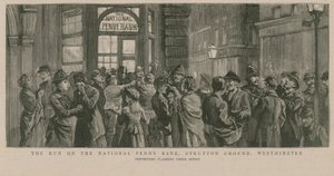 De run op de National Penny Bank
