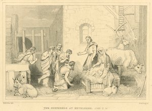 De herders in Bethlehem, Lucas II