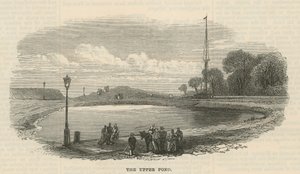 De bovenste vijver, Hampstead Heath door English School