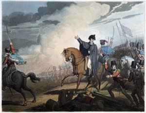 De overwinningen van de hertog van Wellington (van de platen van R. Westall), Londen, uitgegeven door Thomas Davidson door English School