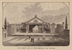 Theater van het Oberammergau Passiespel, Beieren door English School