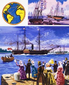 Zij zeilden de zeven zeeën: Grote stoomschepen, wit en goud (The Royal Mail Line)