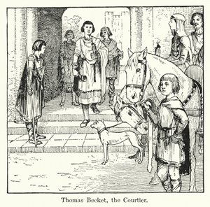 Thomas Becket, de hoveling door English School