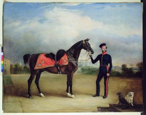 Thomas Oliver Gascoigne van de Royal Horse Guards door English School