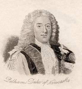 Thomas Pelham Holles, 1e Hertog van Newcastle door English School