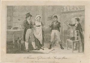 Thomas Topham, de sterke man van Islington door English School
