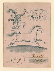 Ticket voor Drury Lane Theatre, Londen: Wilkinsons Benefit