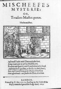 Titelpagina van Mischeefes Mysterie of Verraad Meesterwerk - Het Tweede Deel door John Vicars, 1617