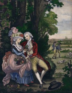 Tom Jones en Sophia Western, scène uit Henry Fielding