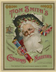 Tom Smith & Co Ltd, Kerstnoviteiten, Kerstcrackers, Brochureomslag door English School