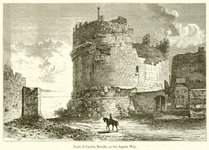 Graf van Caecilia Metella, aan de Via Appia door English School