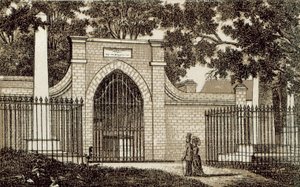 Graf van Washington, Mt Vernon door English School