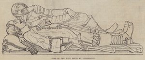 Graf van de Hart Dykes in Lullingston (gravure) door English School
