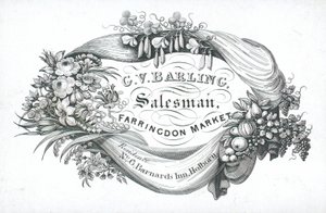 Handelskaart, G V Barling door English School