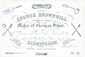 Handelskaart, George Brownhill