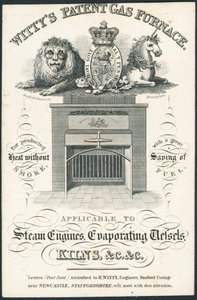 Handelskaart, Wittys patent gasmeubels
