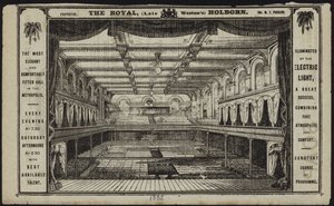 Handelskaart voor The Royal door English School