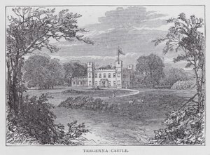 Tregenna Castle (gravure) door English School
