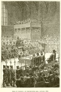 Proces van Karel I in Westminster Hall, Januari 1649