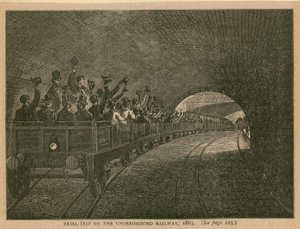 Proefrit op de Metro