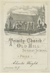 Zondagsschoolprijs van de Trinity Church Old Hill door English School