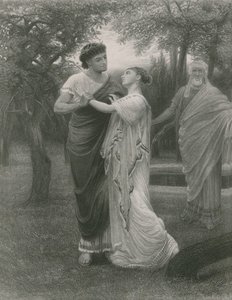 Troilus en Cressida door English School