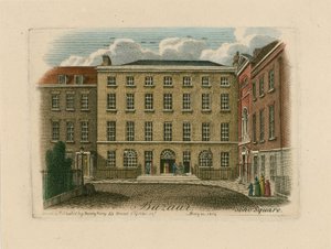 Trotters Bazaar, Soho Square door English School