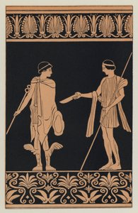 Trygaeus omkoopt Hermes met een Gouden Beker