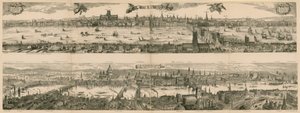 Twee uitzichten op Londen: 1616 en 1890